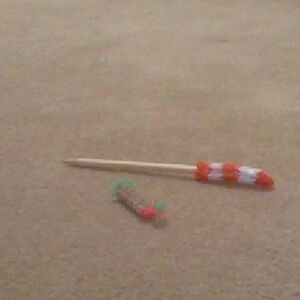 Two Pencil Toppers with a pencil included